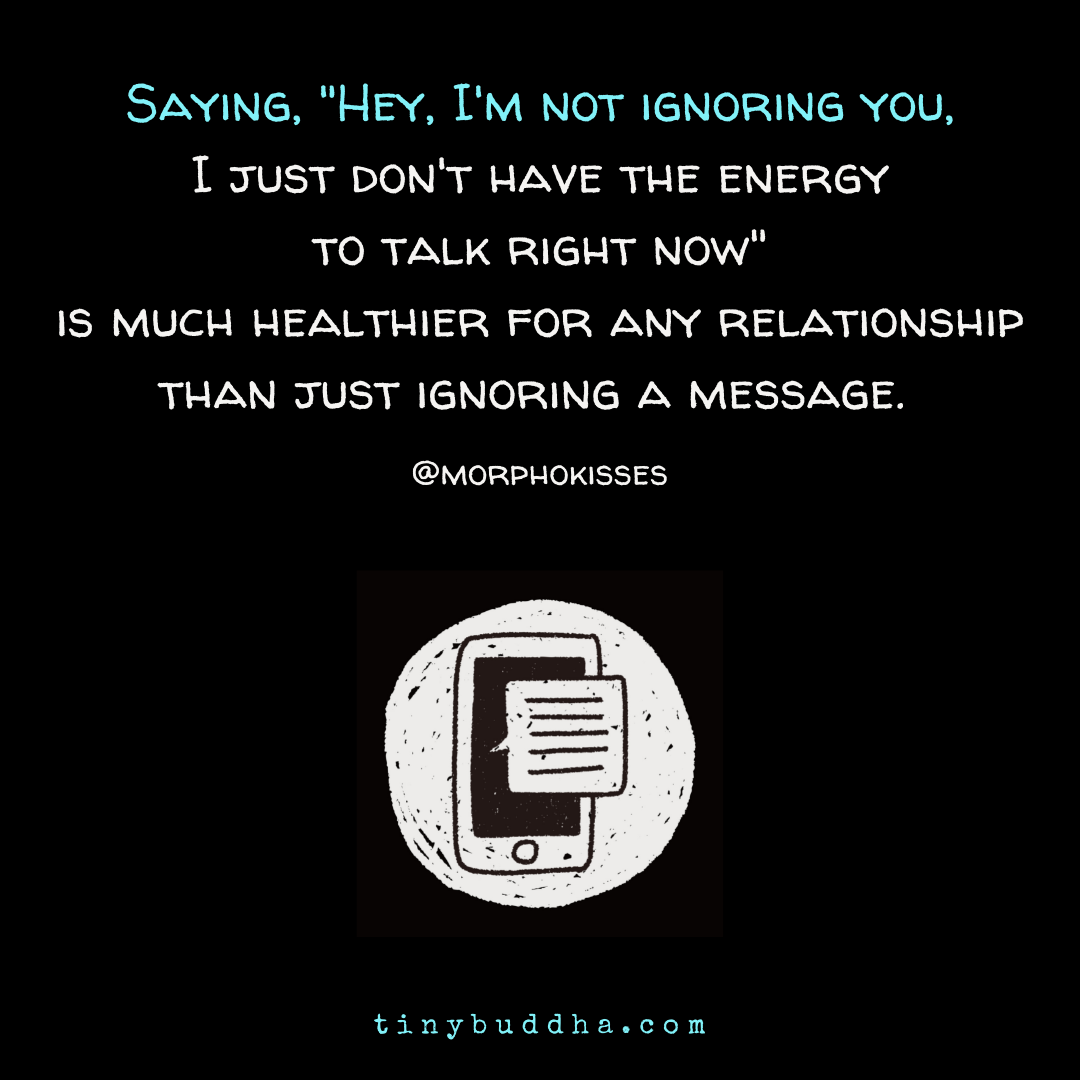 Hey, I’m Not Ignoring You