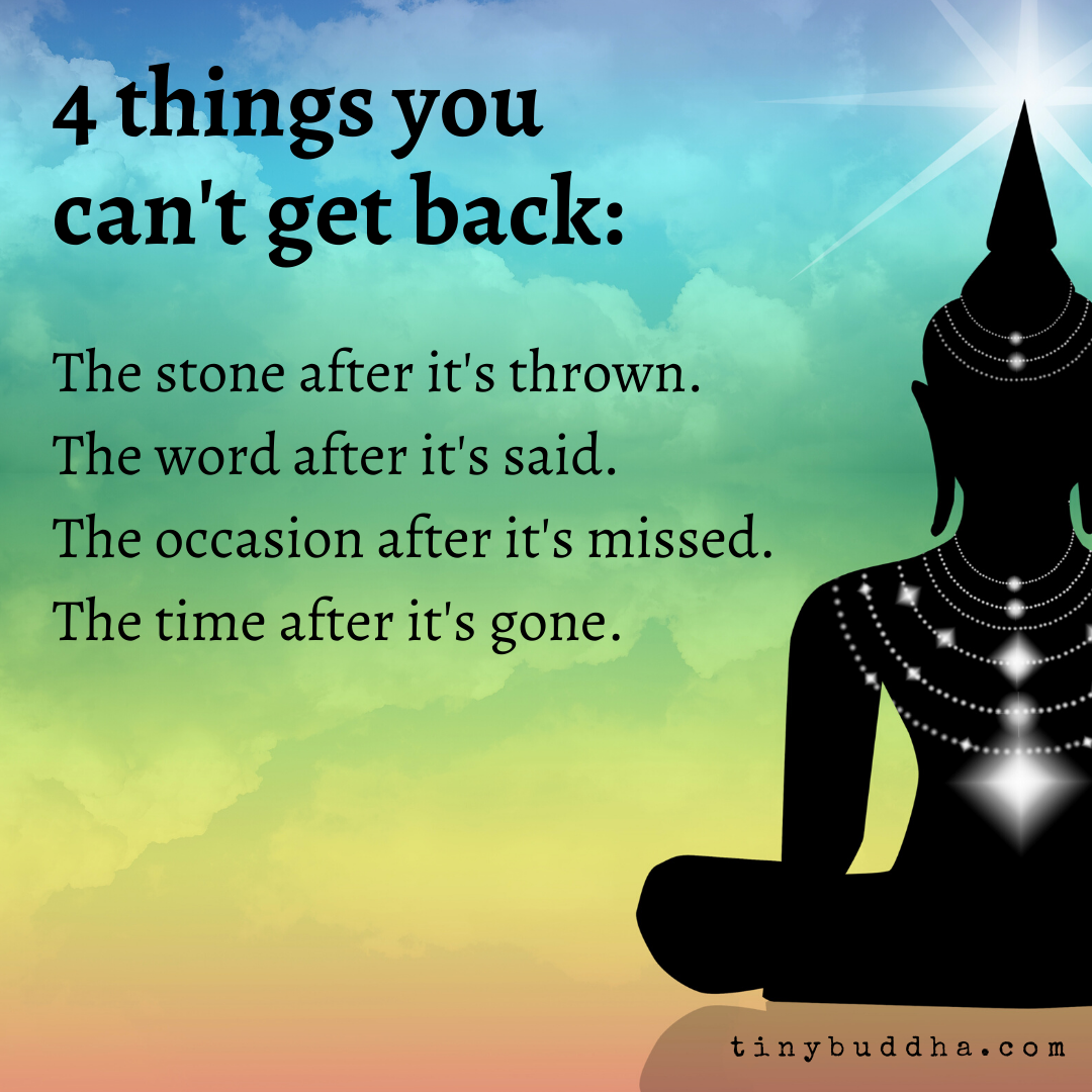 4 Things You Can’t Get Back