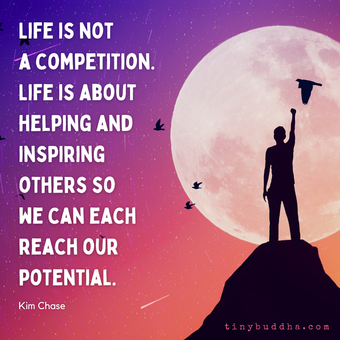 Life Is Not a Competition