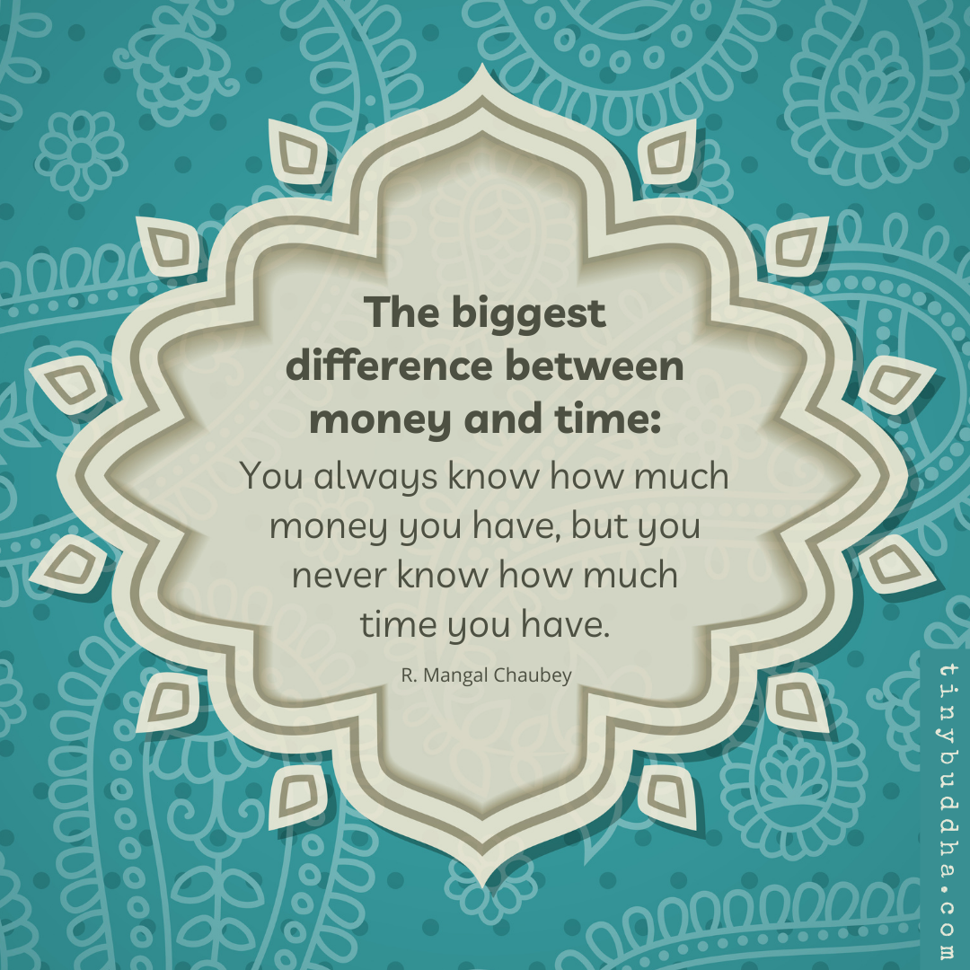 The Difference Between Money and Time