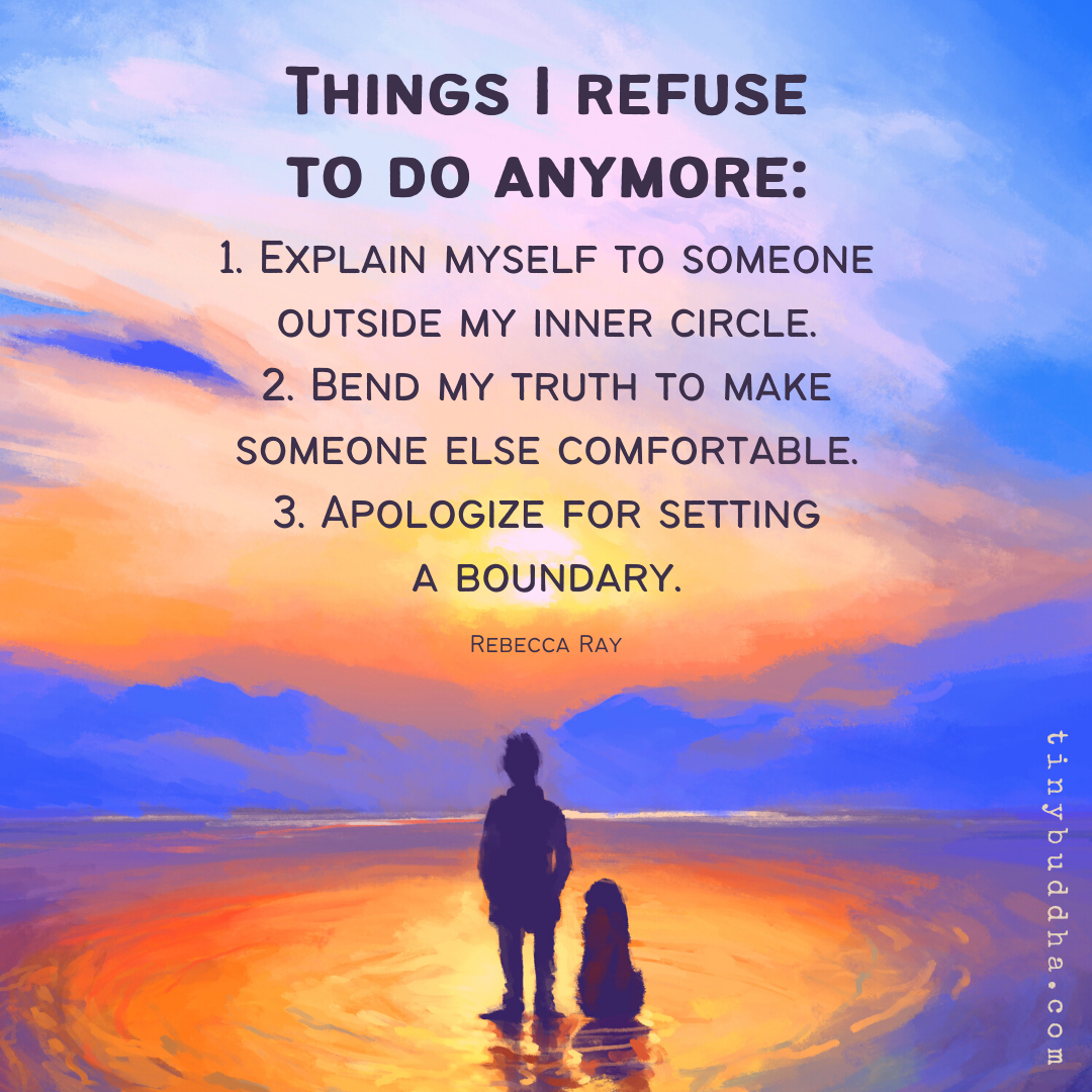 Things I Refuse to Do Anymore