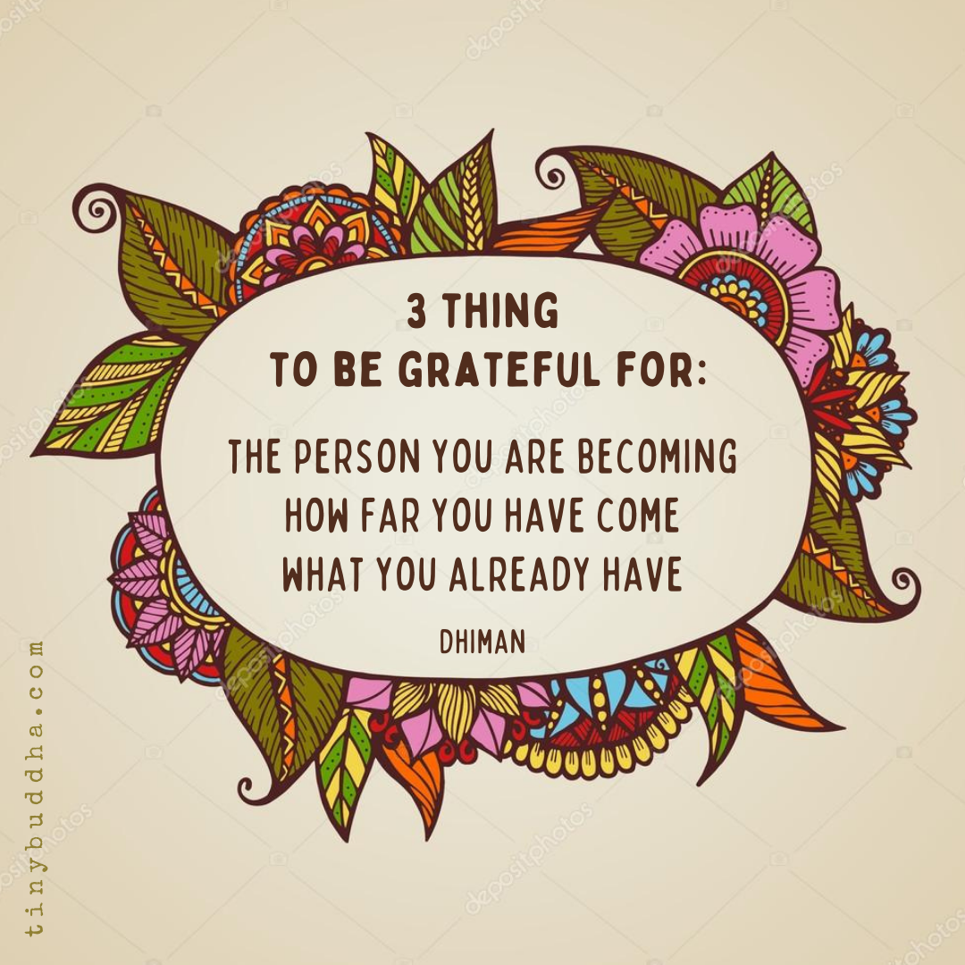 3 Things to Be Grateful For