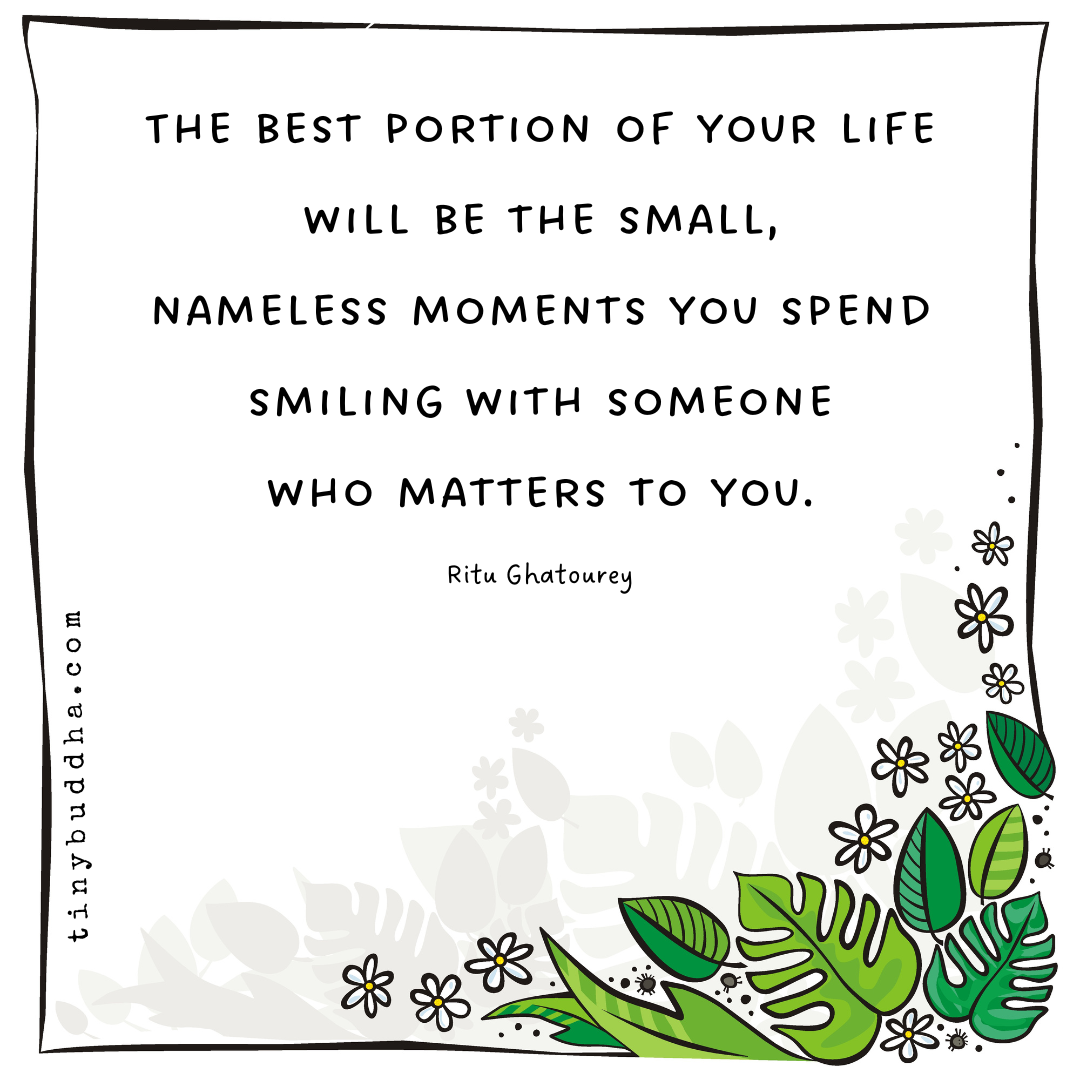 The Best Portion of Your Life