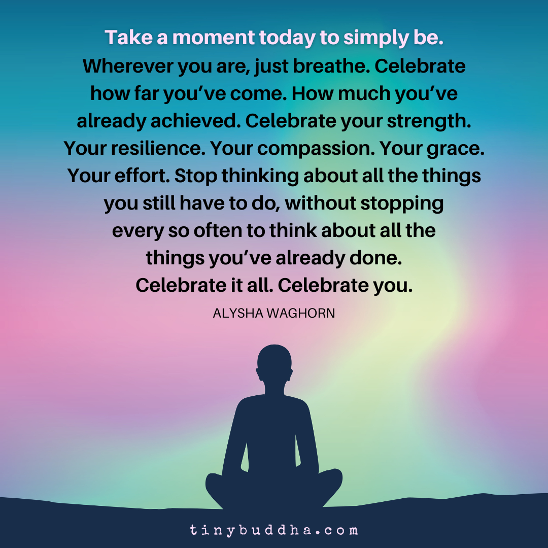 Celebrate How Far You’ve Come