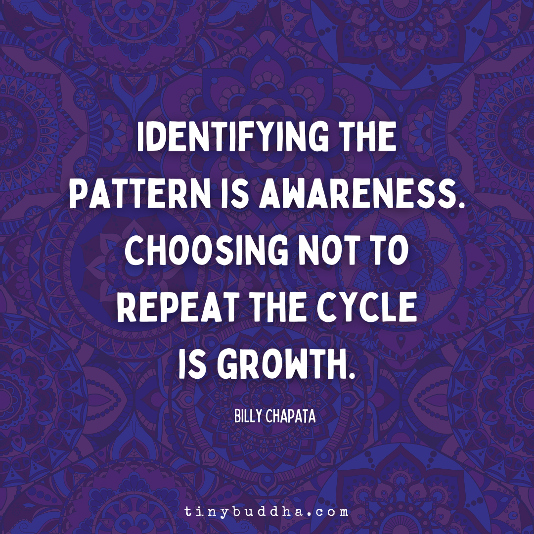 Identifying the Pattern Is Awareness