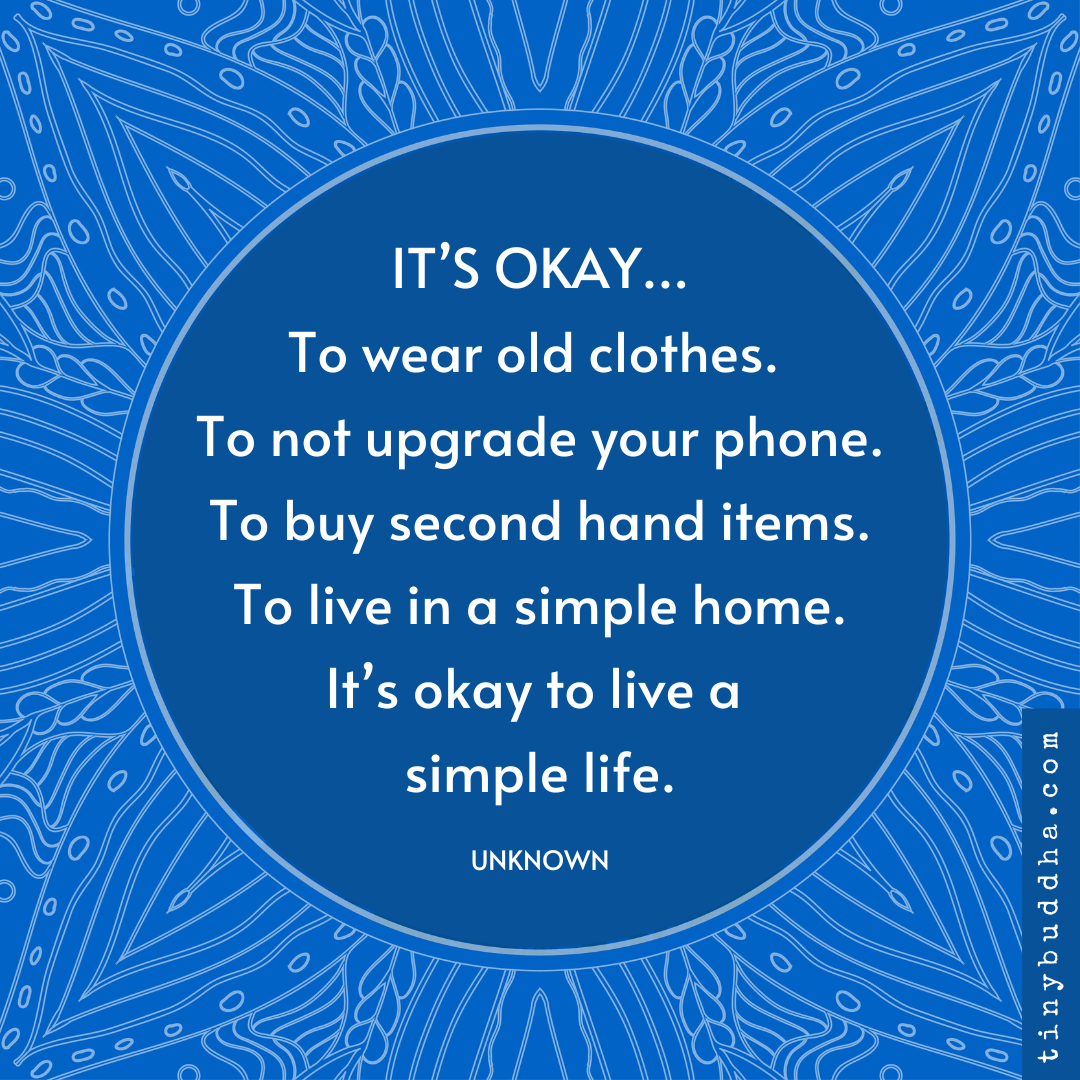 It’s Okay to Live a Simple Life