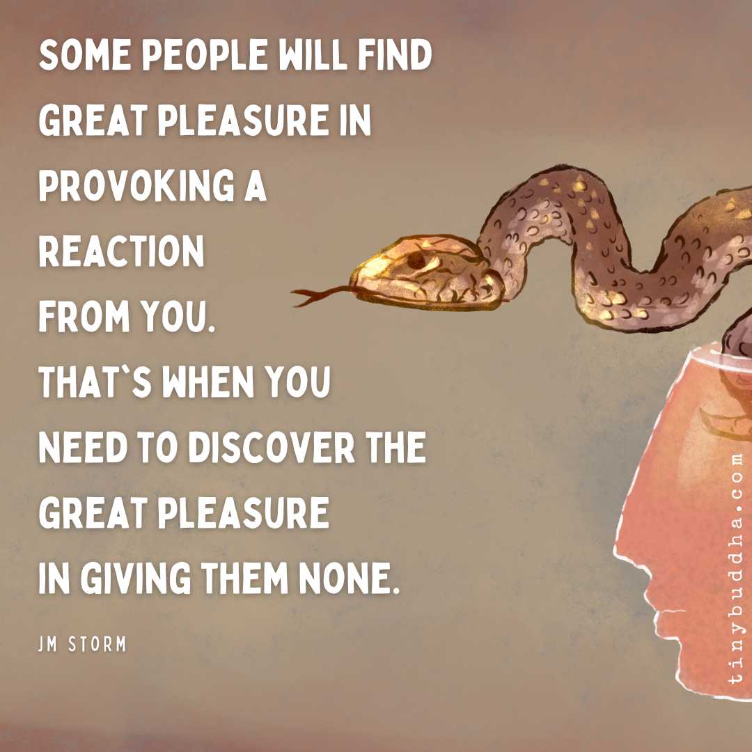 Provoking a Reaction