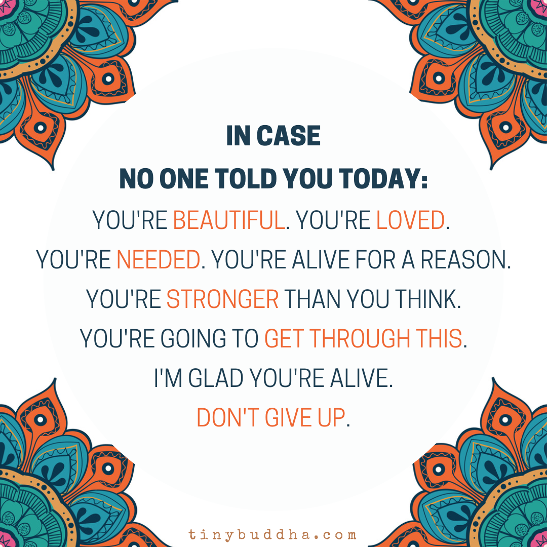 In Case No One Told You Today