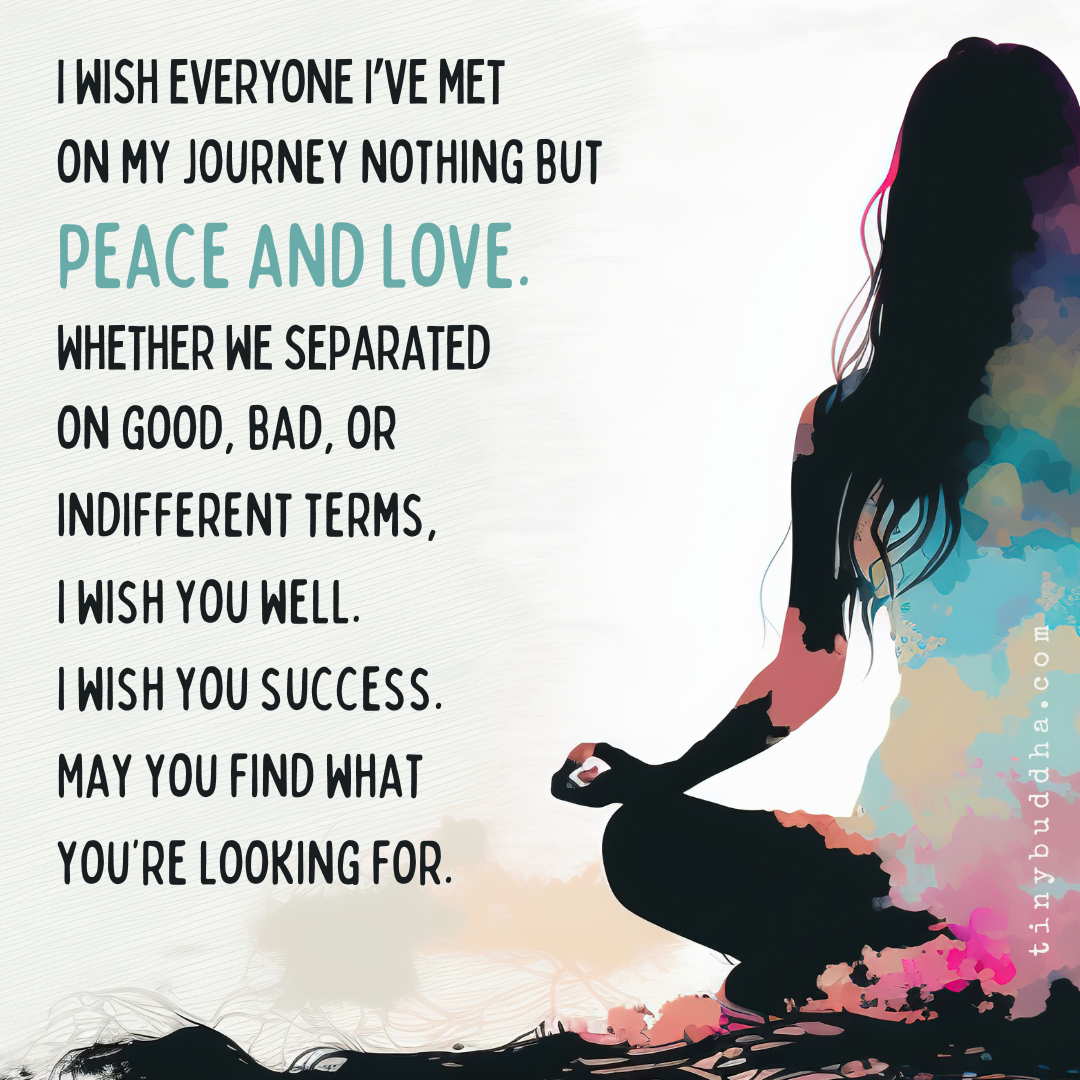 I Wish Everyone I’ve Met Nothing but Peace and Love