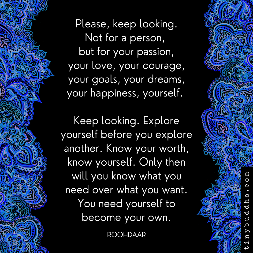 Please, Keep Looking