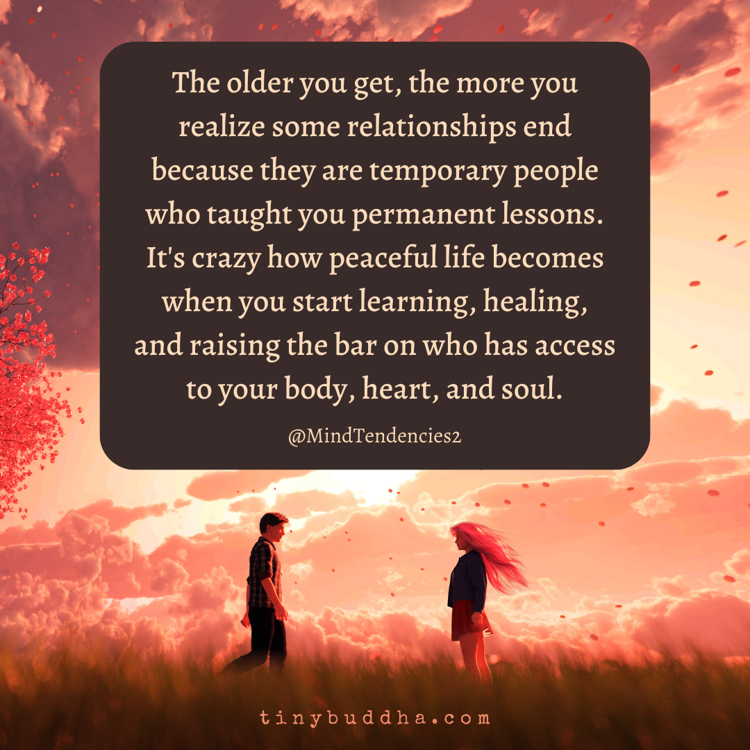 Temporary People Who Taught You Permanent Lessons