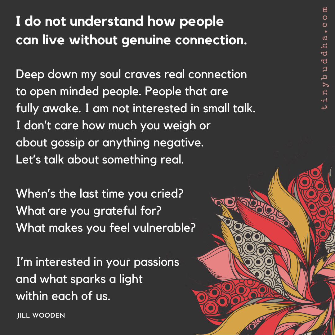 My Soul Craves Real Connection