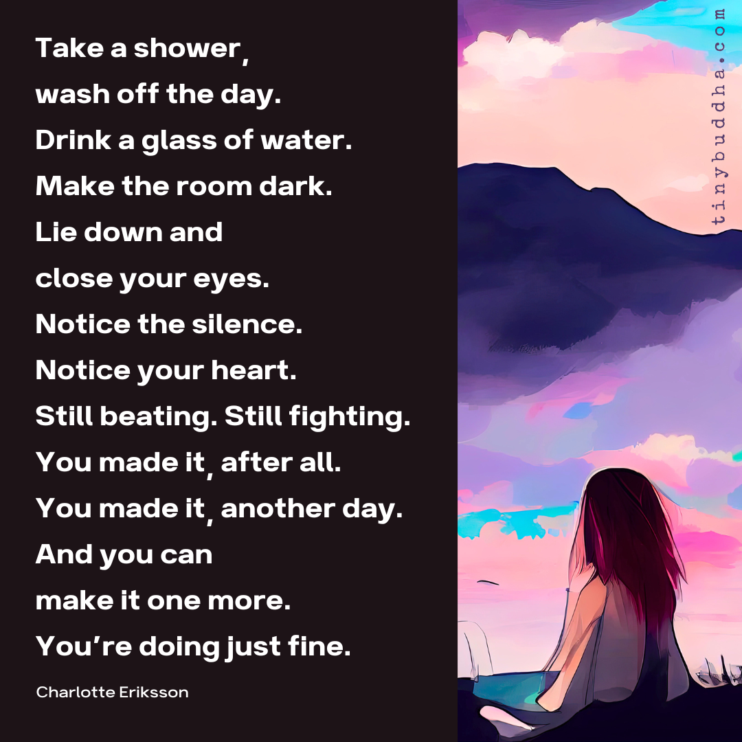 You’re Doing Just Fine