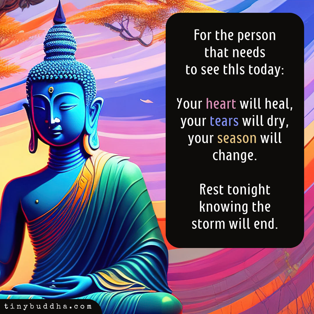 Rest Tonight Knowing the Storm Will End