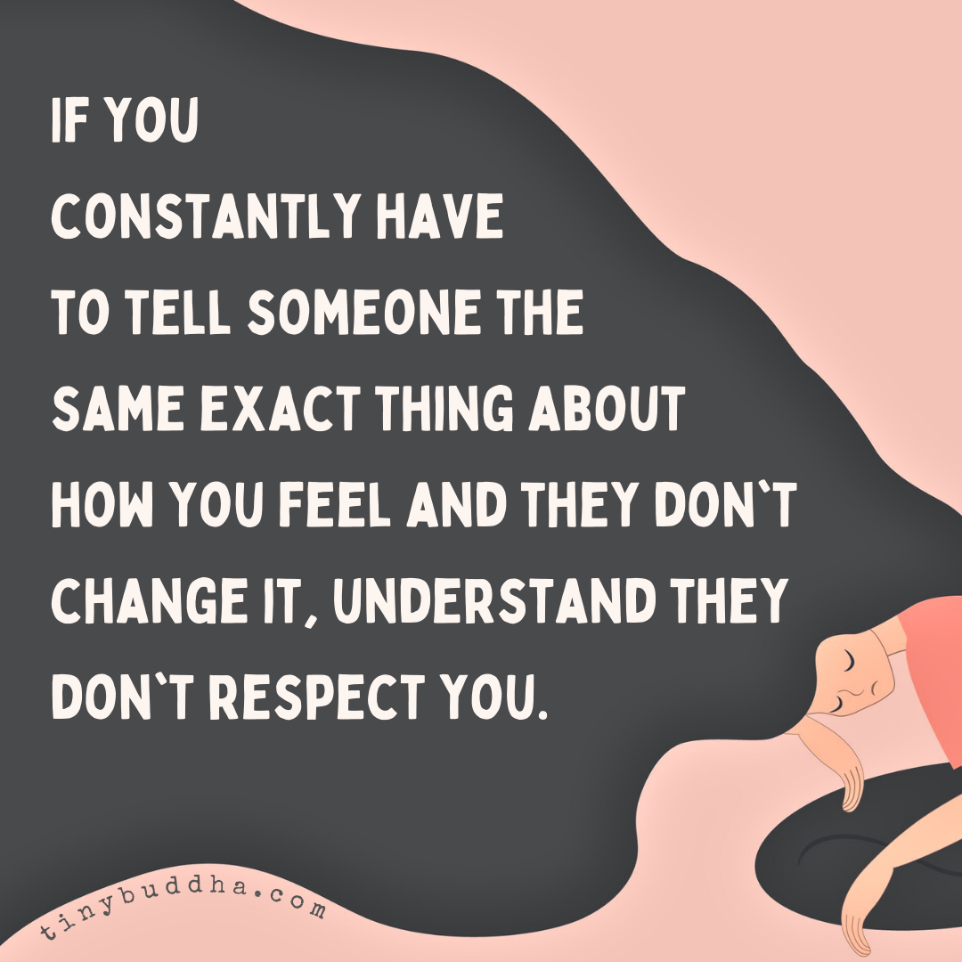 They Don’t Respect You