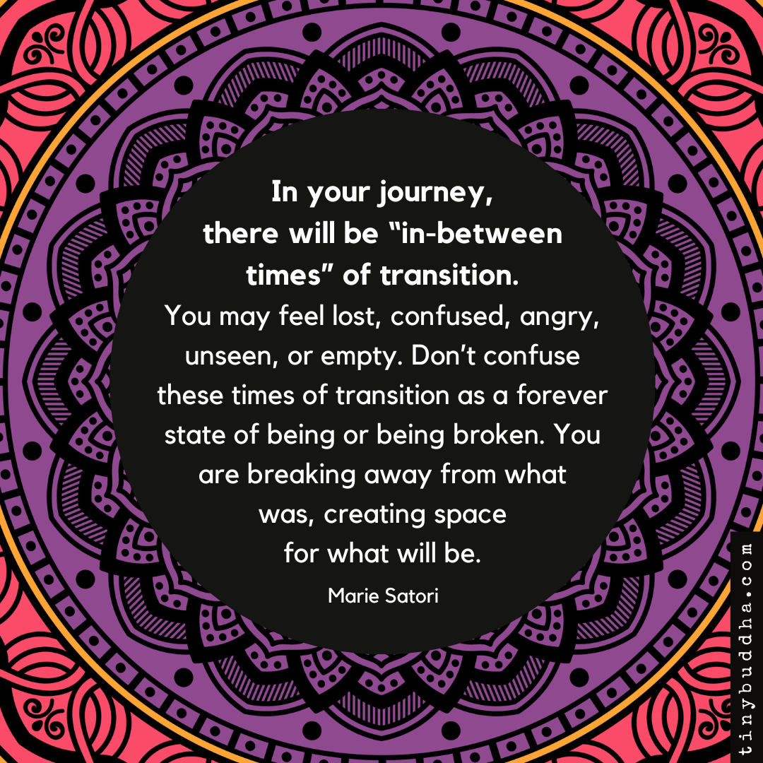 In Between Times of Transition