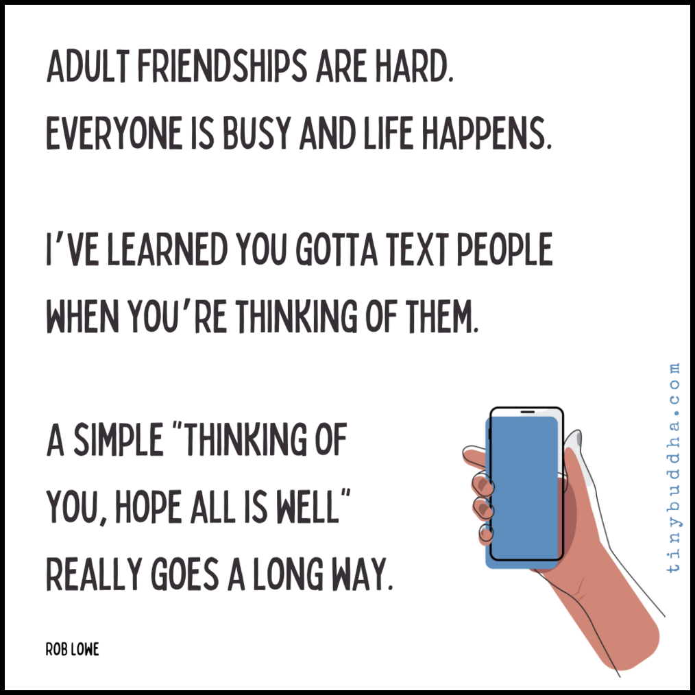 Adult Friendships Are Hard