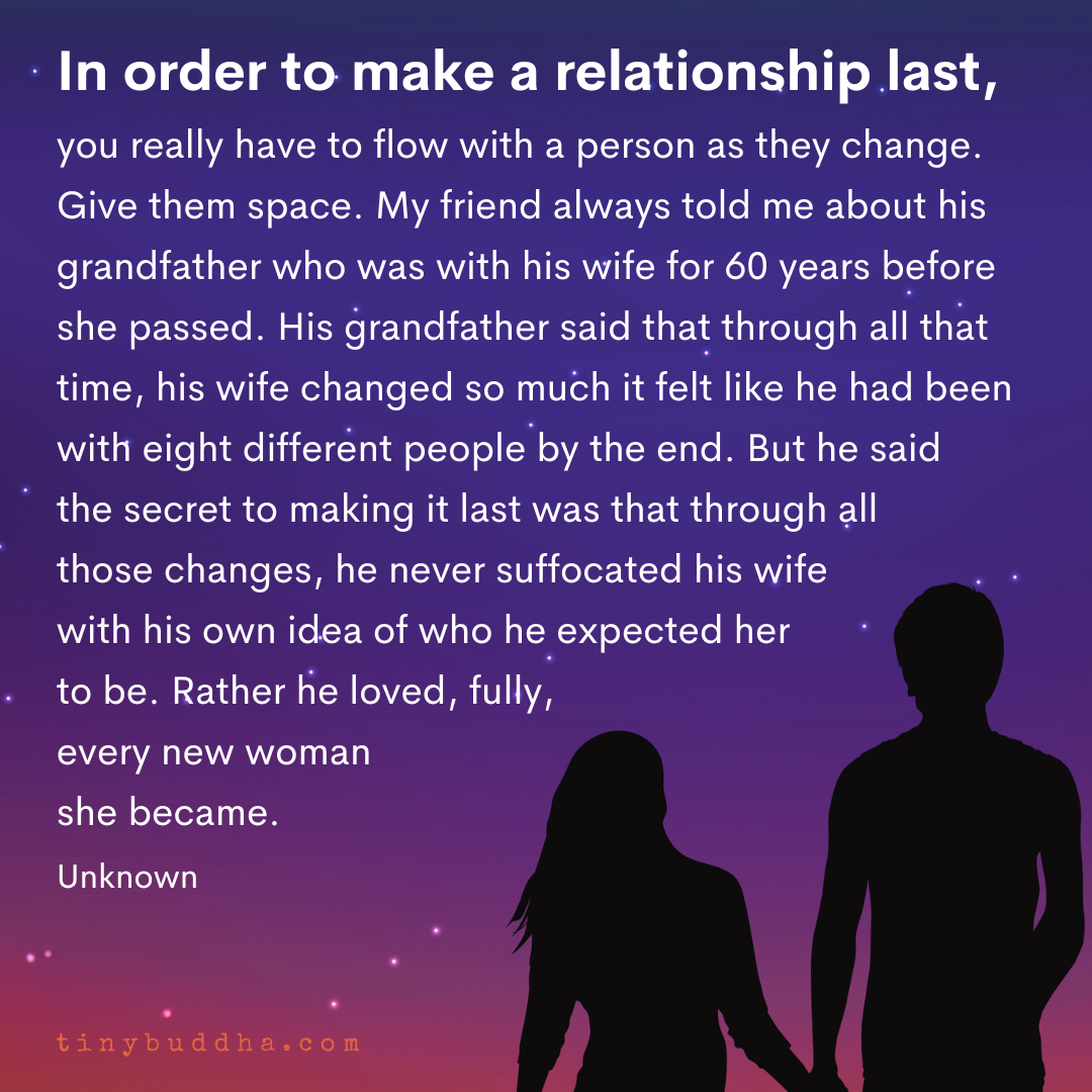 To Make a Relationship Last