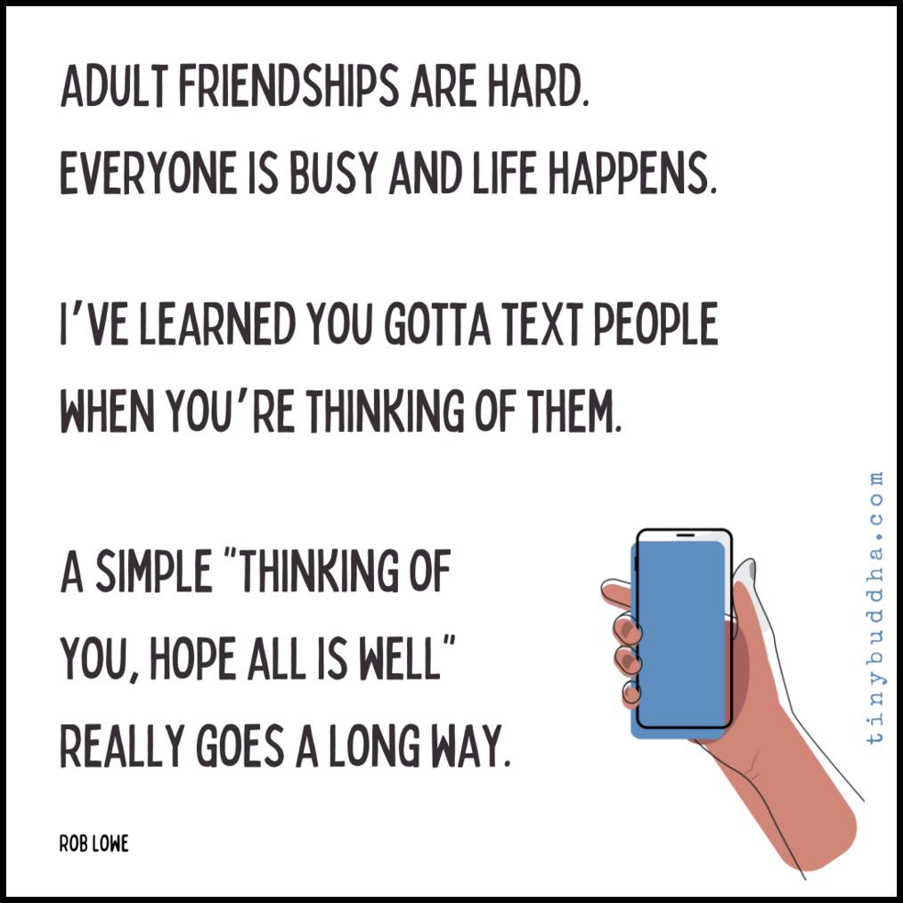 Adult Friendships Are Hard