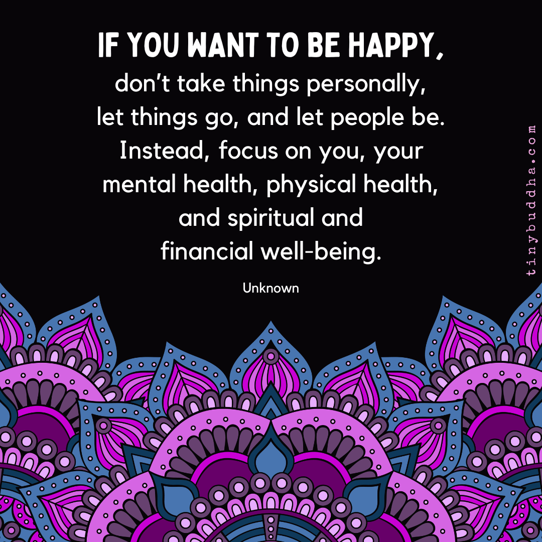 If You Want to Be Happy