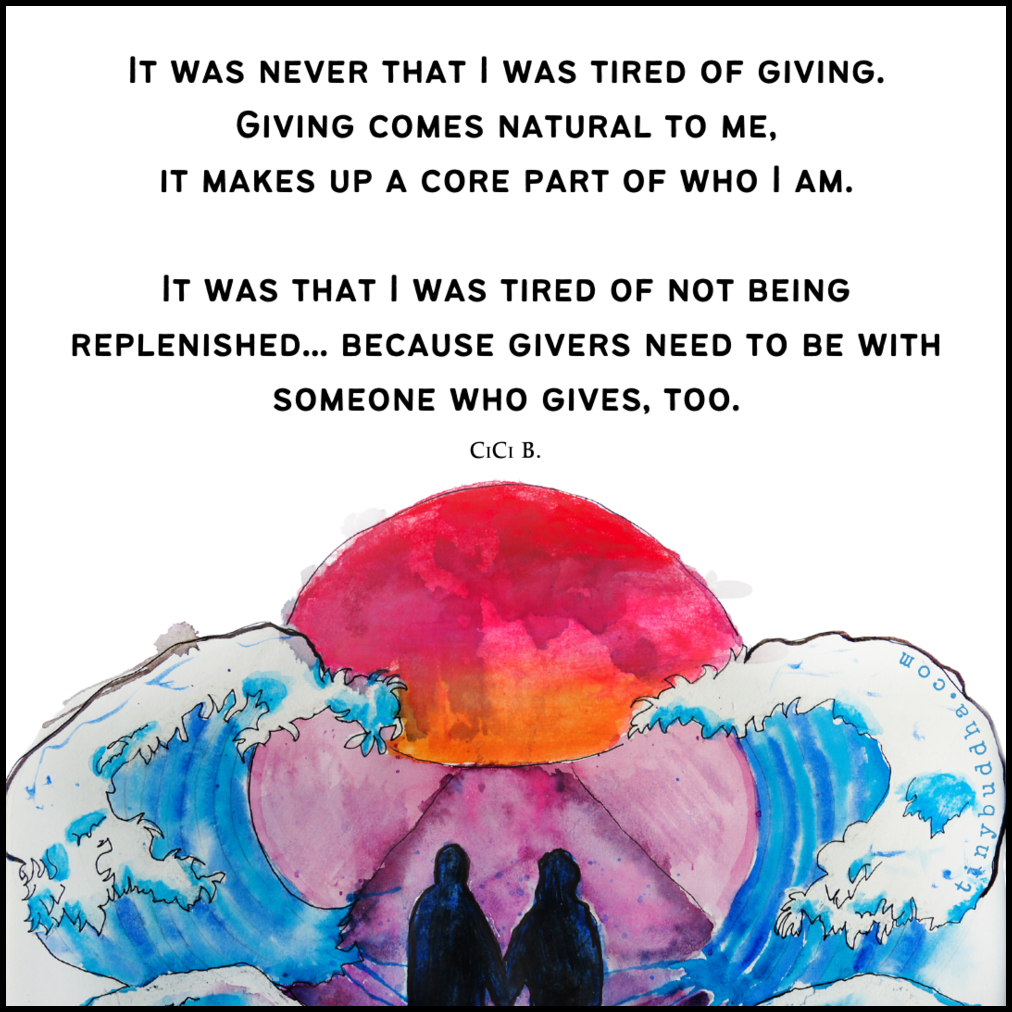 Givers Need to Be Replenished Too