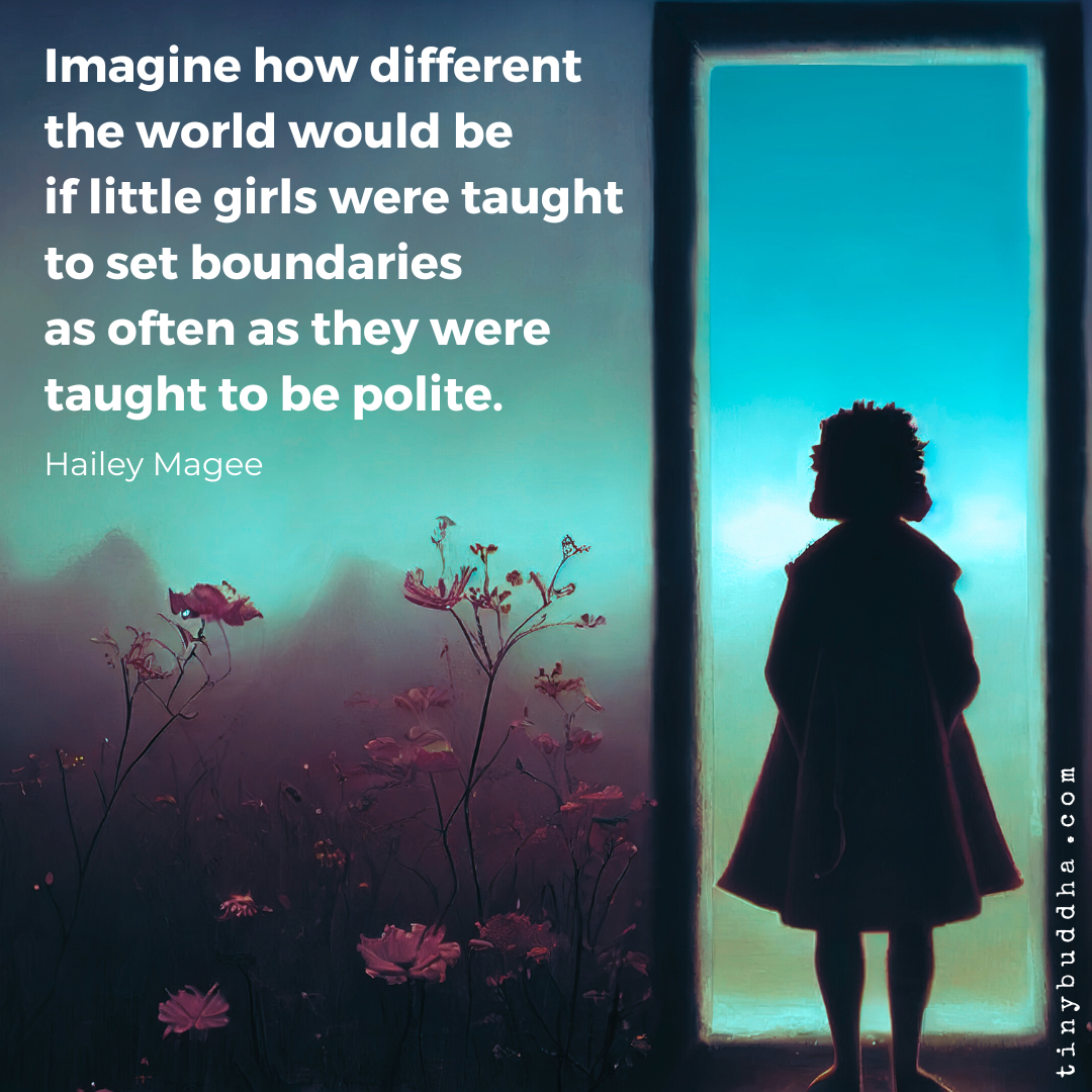 If Little Girls Were Taught to Set Boundaries