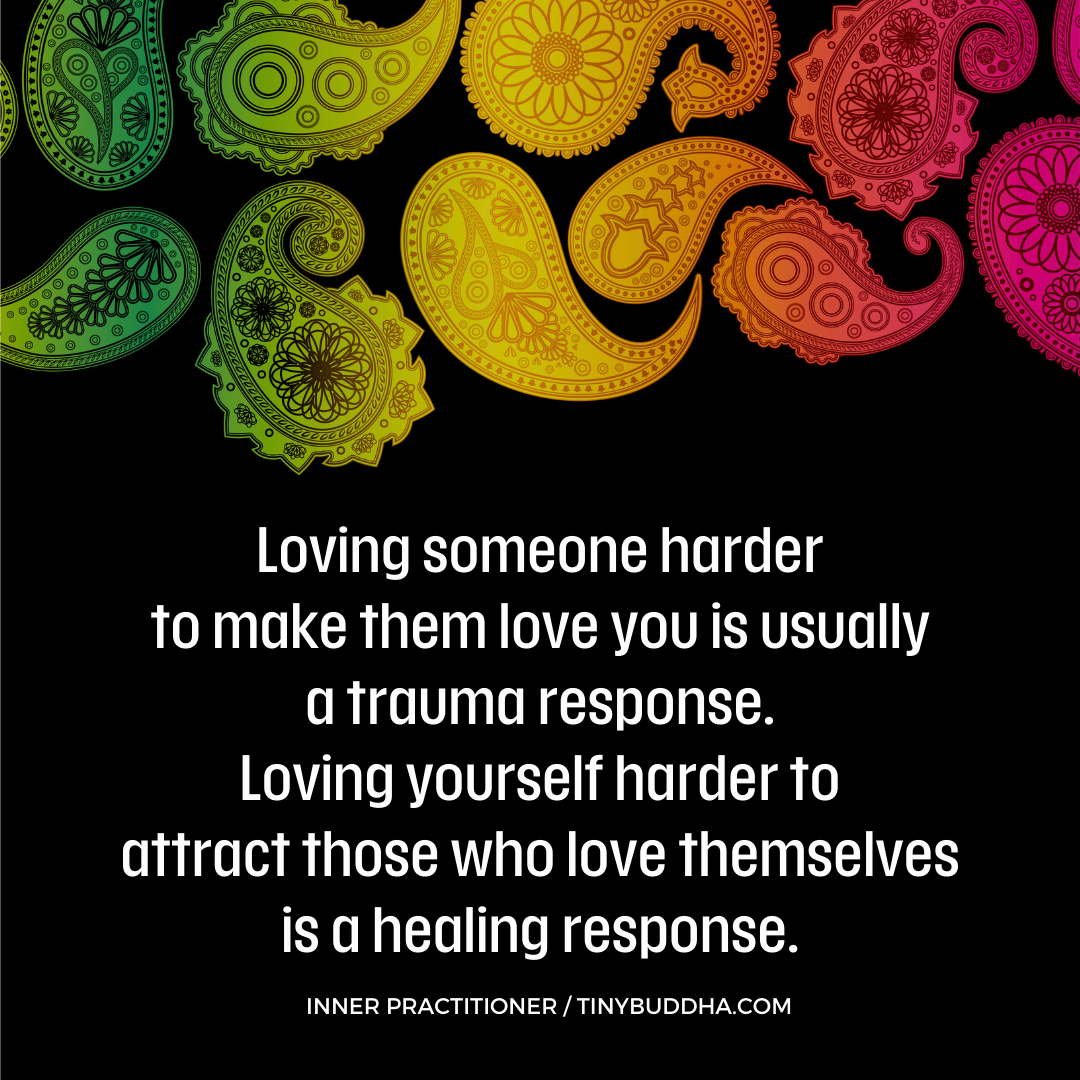 Loving Someone Harder to Make Them Love You