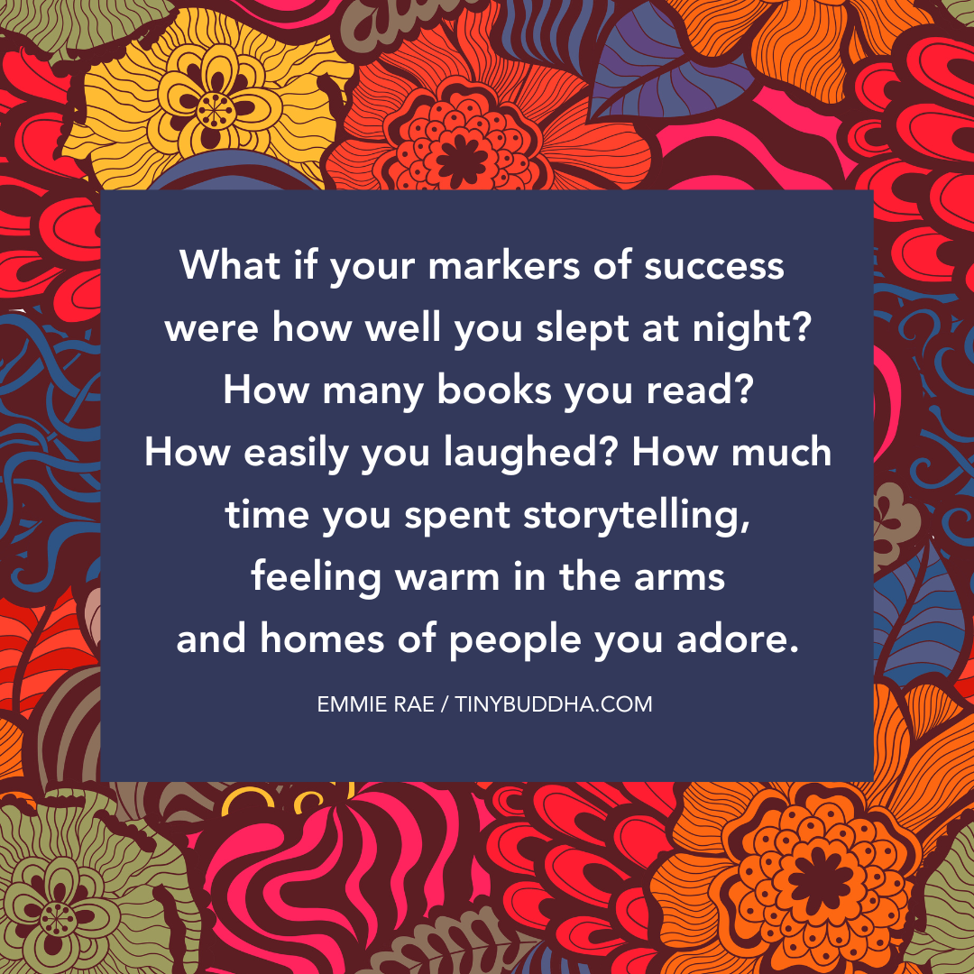 Your Markers of Success