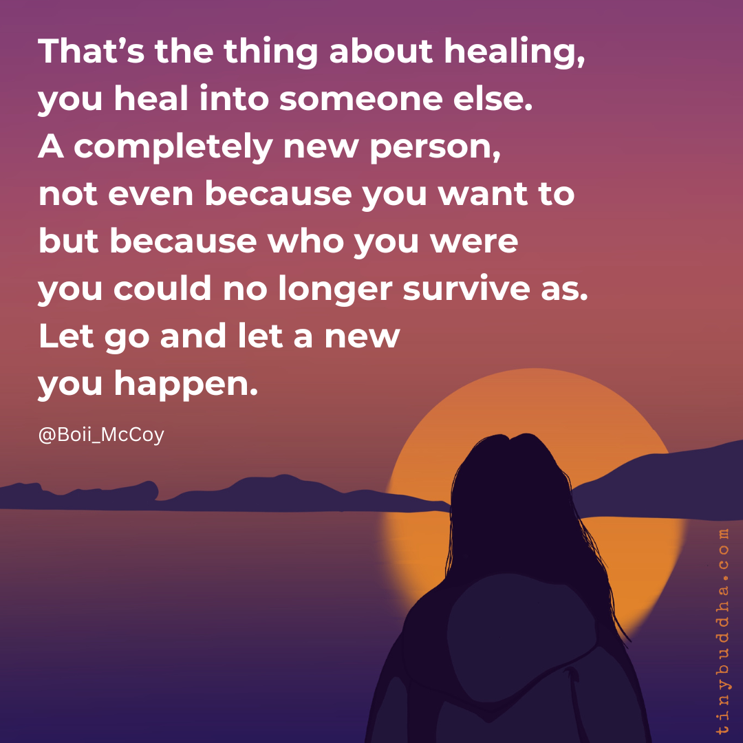 You Heal Into Someone Else