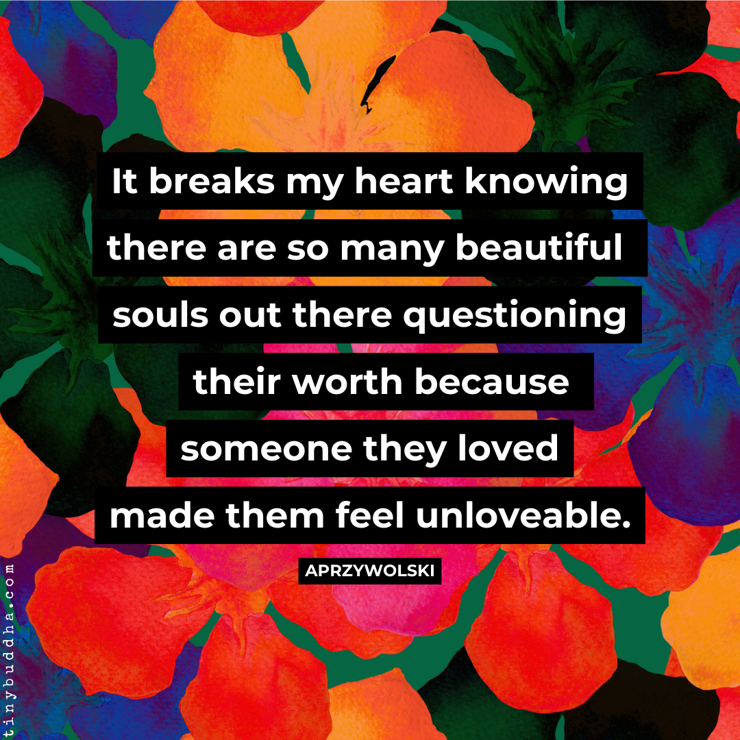 Beautiful Souls Questioning Their Worth