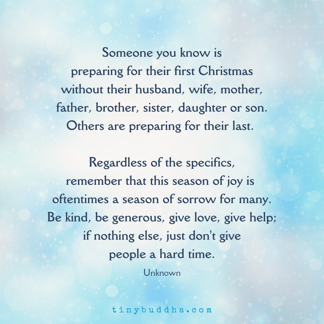 This Season of Joy Is Often a Season of Sorrow