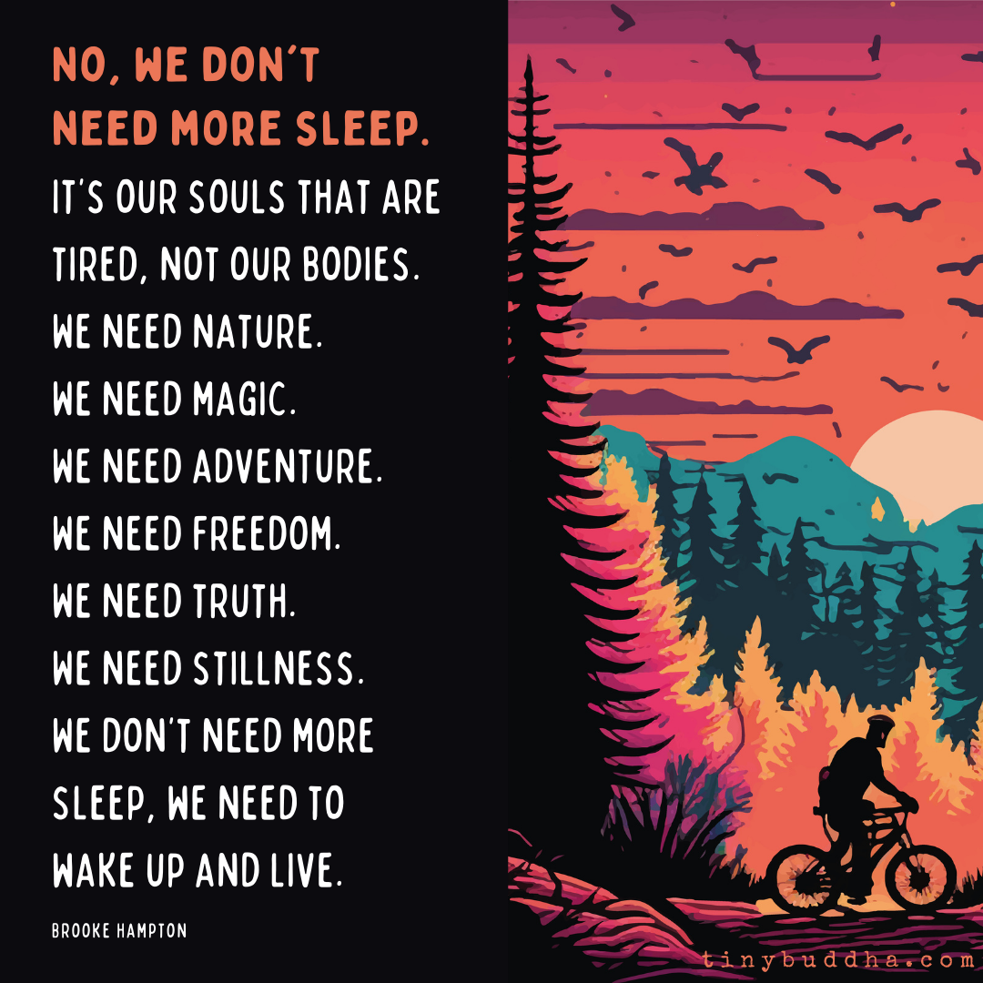 It’s Our Souls That Are Tired