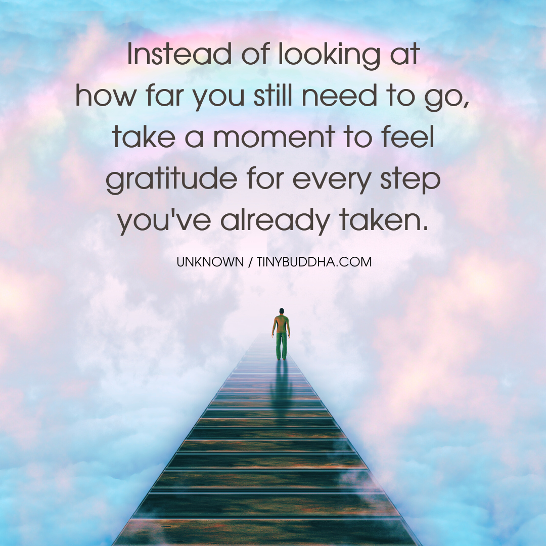 Gratitude for Every Step