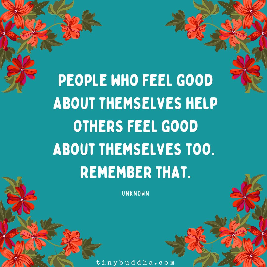 People Who Feel Good About Themselves