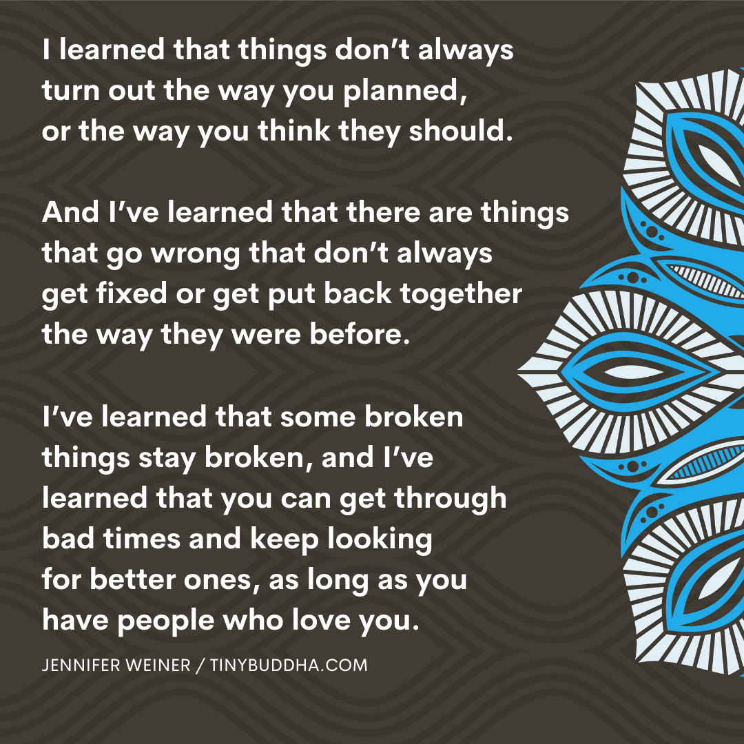 Things Don’t Always Turn Out the Way You Planned