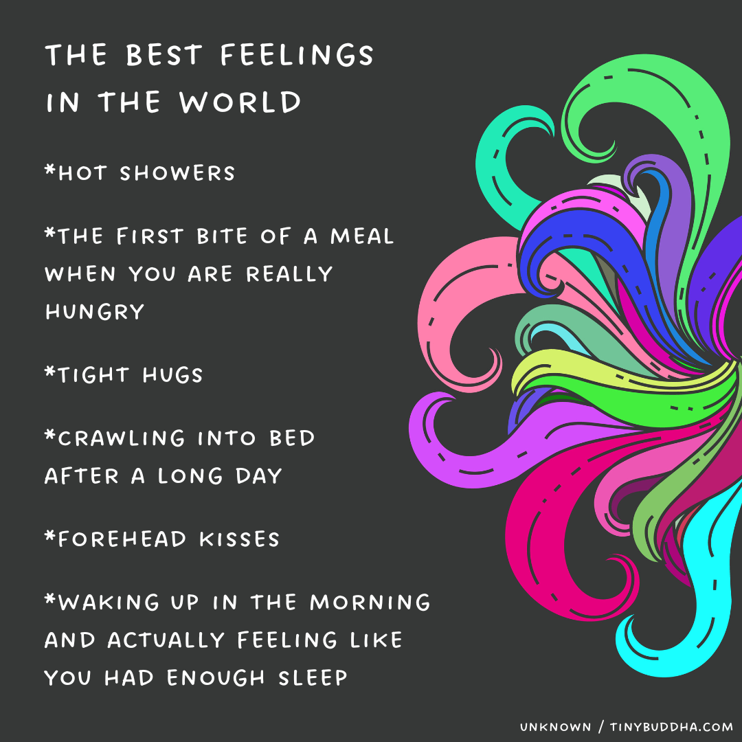 The Best Feelings in the World