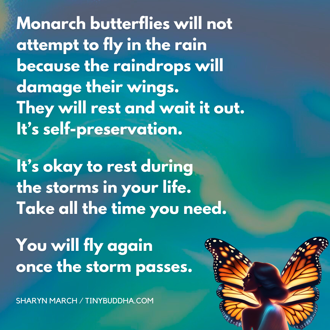 It’s Okay to Rest During the Storms of Your Life