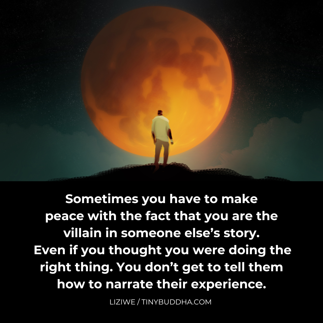 The Villain in Someone’s Story