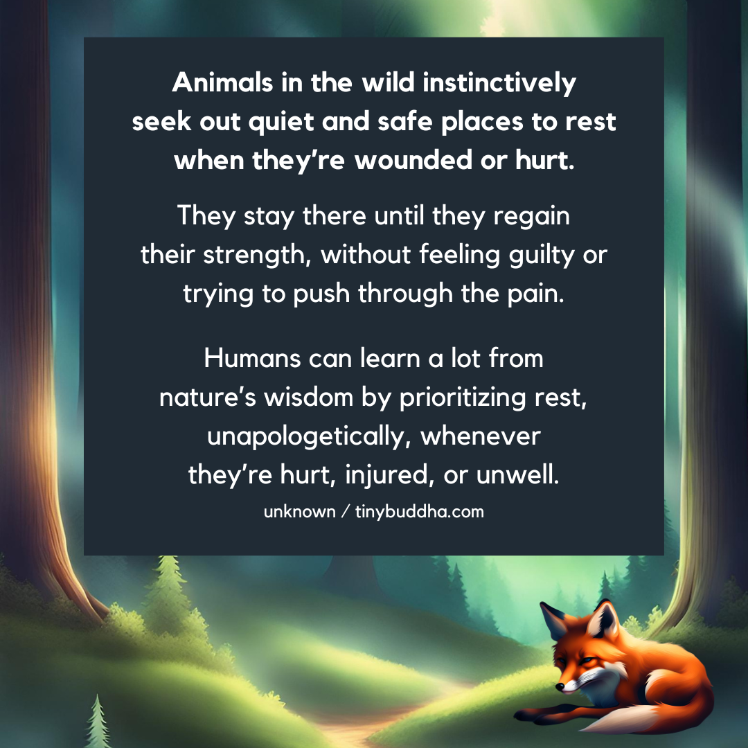 When You’re Hurt, Injured, or Unwell