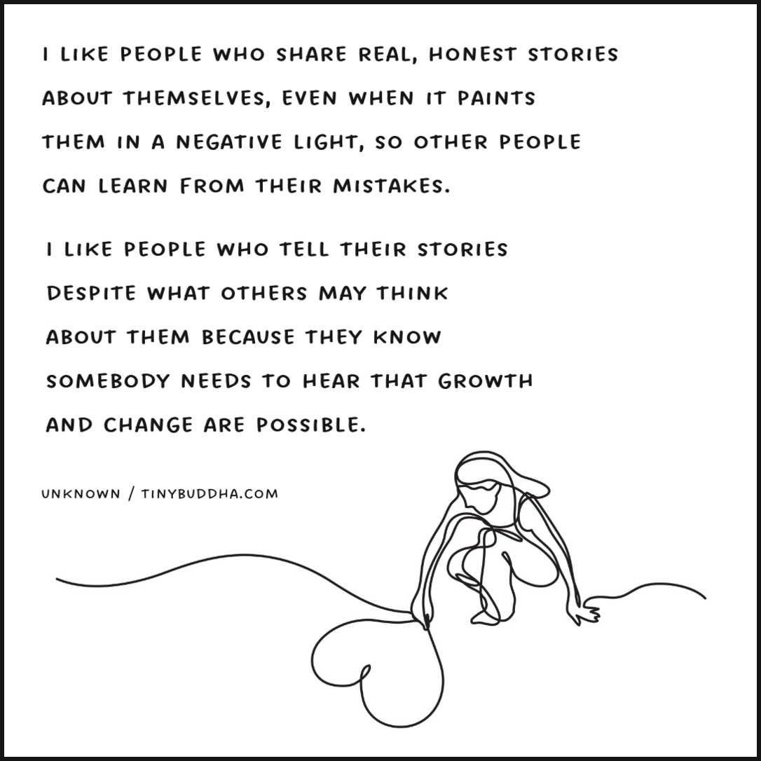 People Who Tell Their Stories