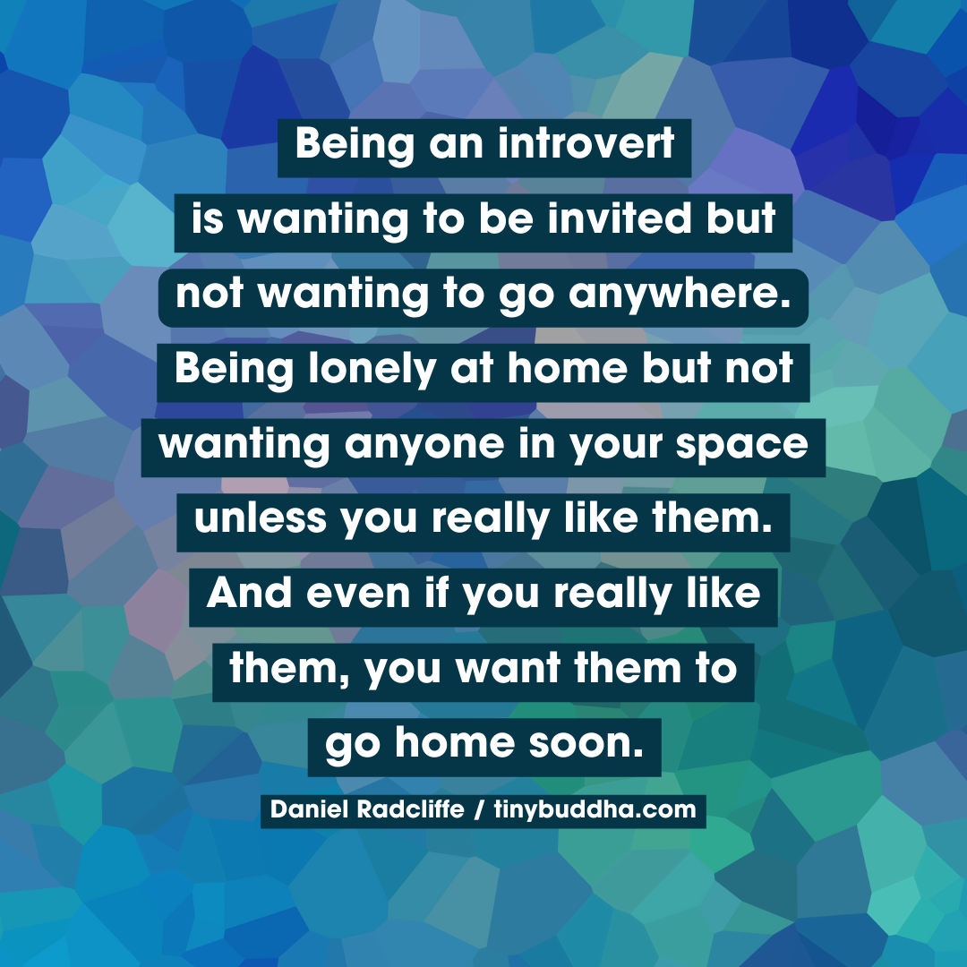 Being an Introvert