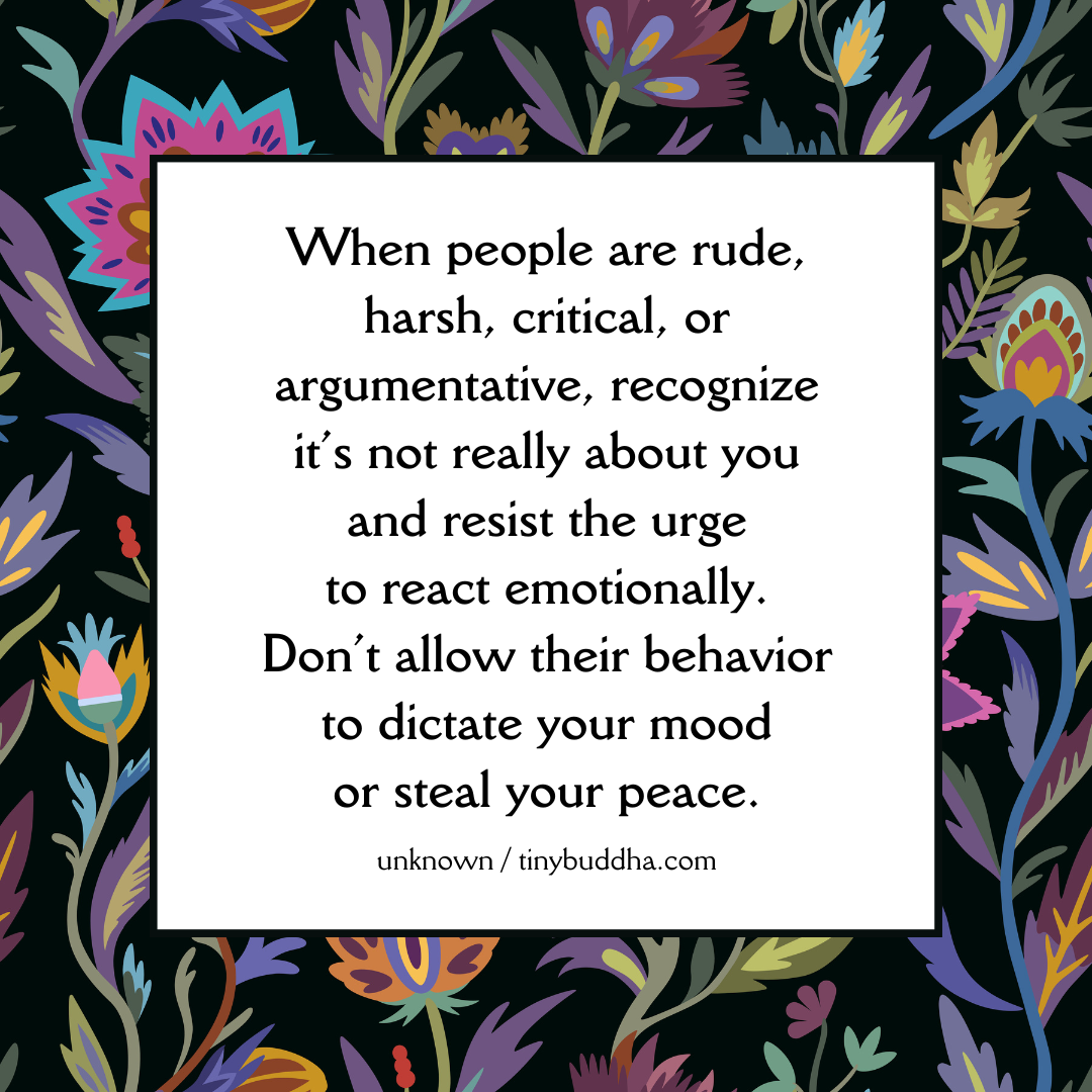 It’s Not Really About You