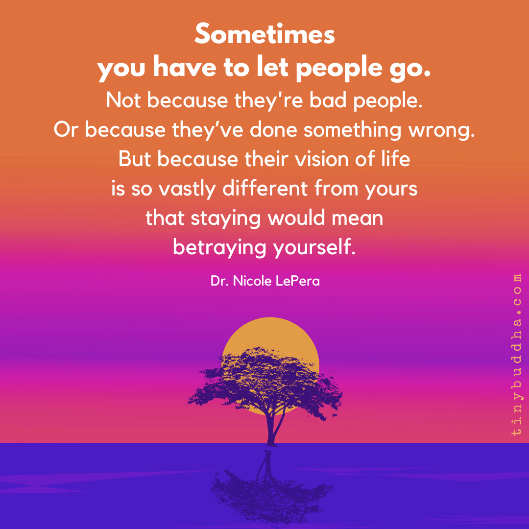 Sometimes You Have to Let People Go