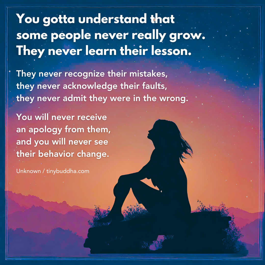 Some People Never Grow