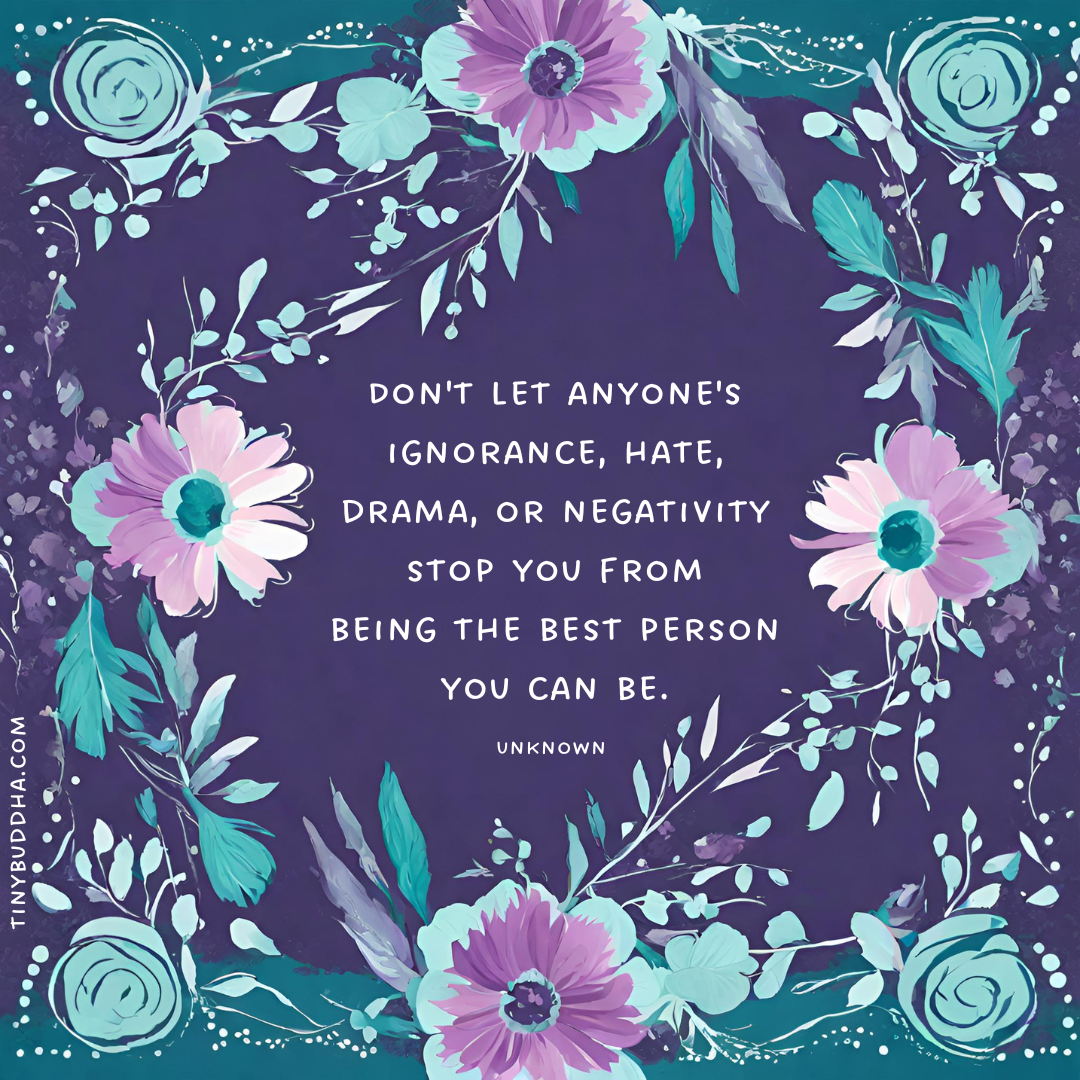 The Best Person You Can Be