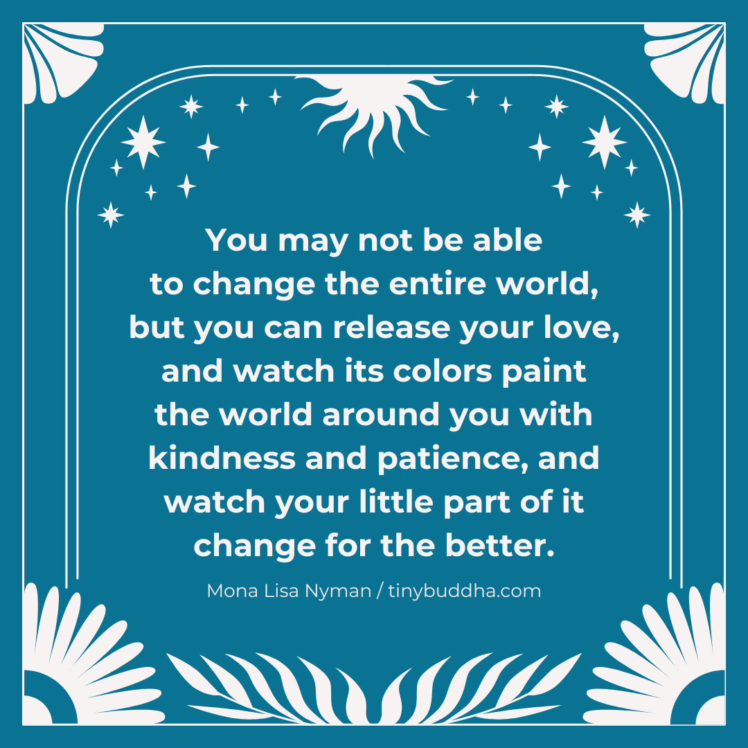 You Can Release Your Love