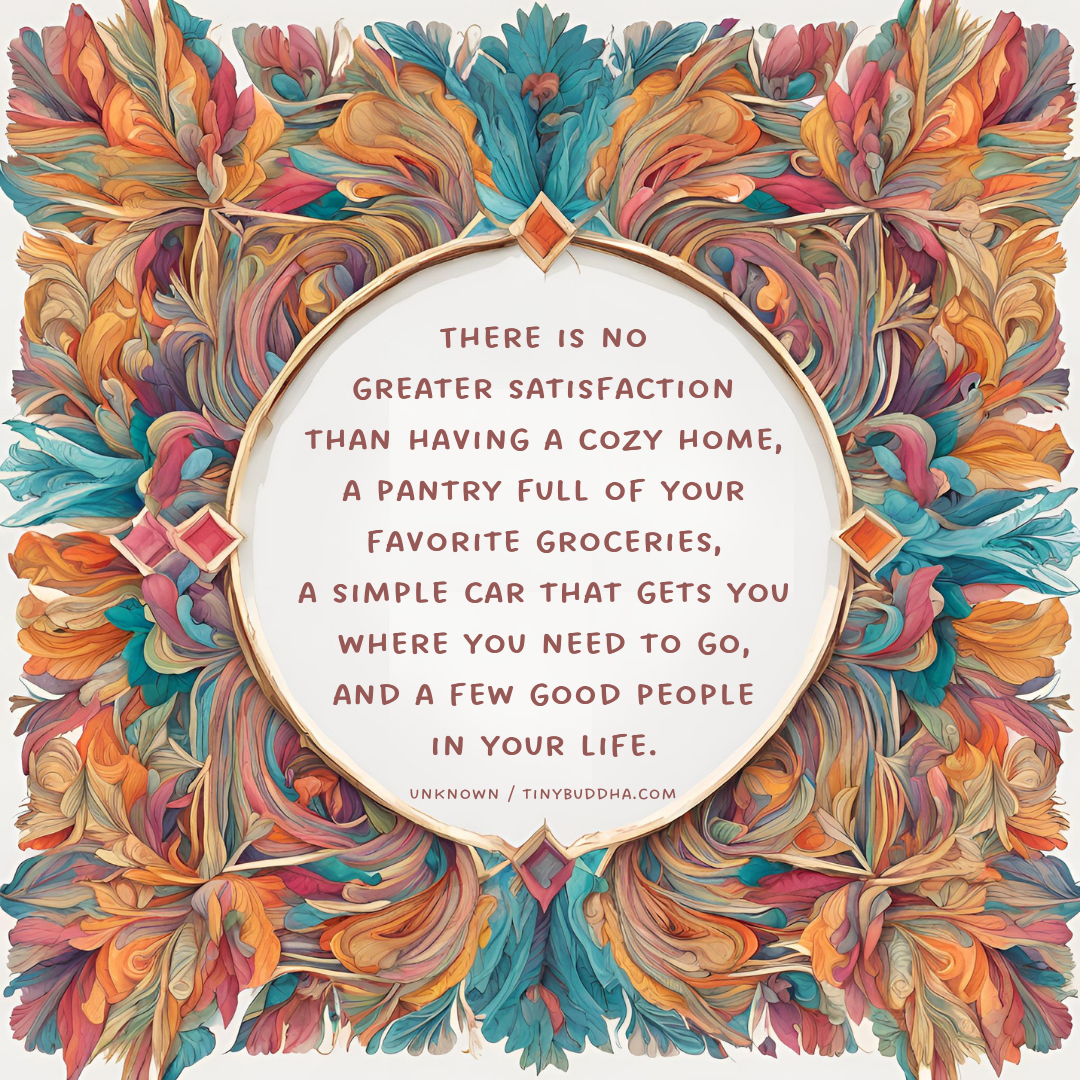 There Is No Greater Satisfaction Than