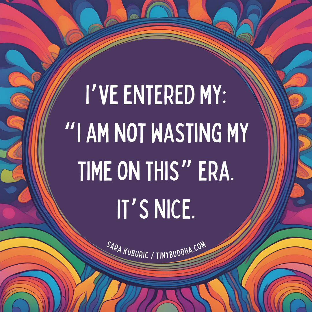 My “I’m Not Wasting My Time on This” Era