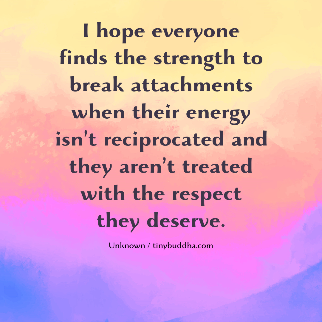 When Your Energy Isn’t Reciprocated