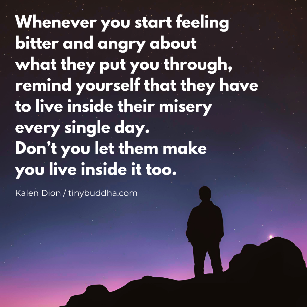 Don’t Live Inside Their Misery